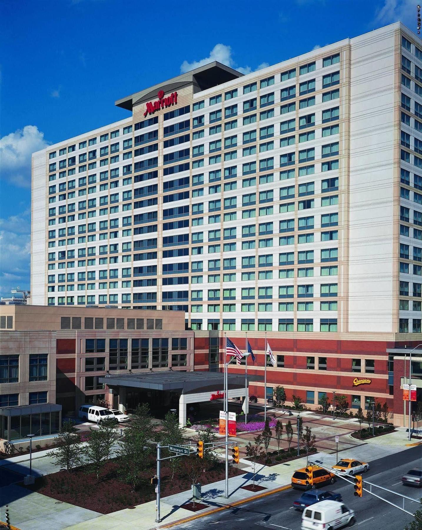 Indianapolis Marriott Downtown Hotell Eksteriør bilde